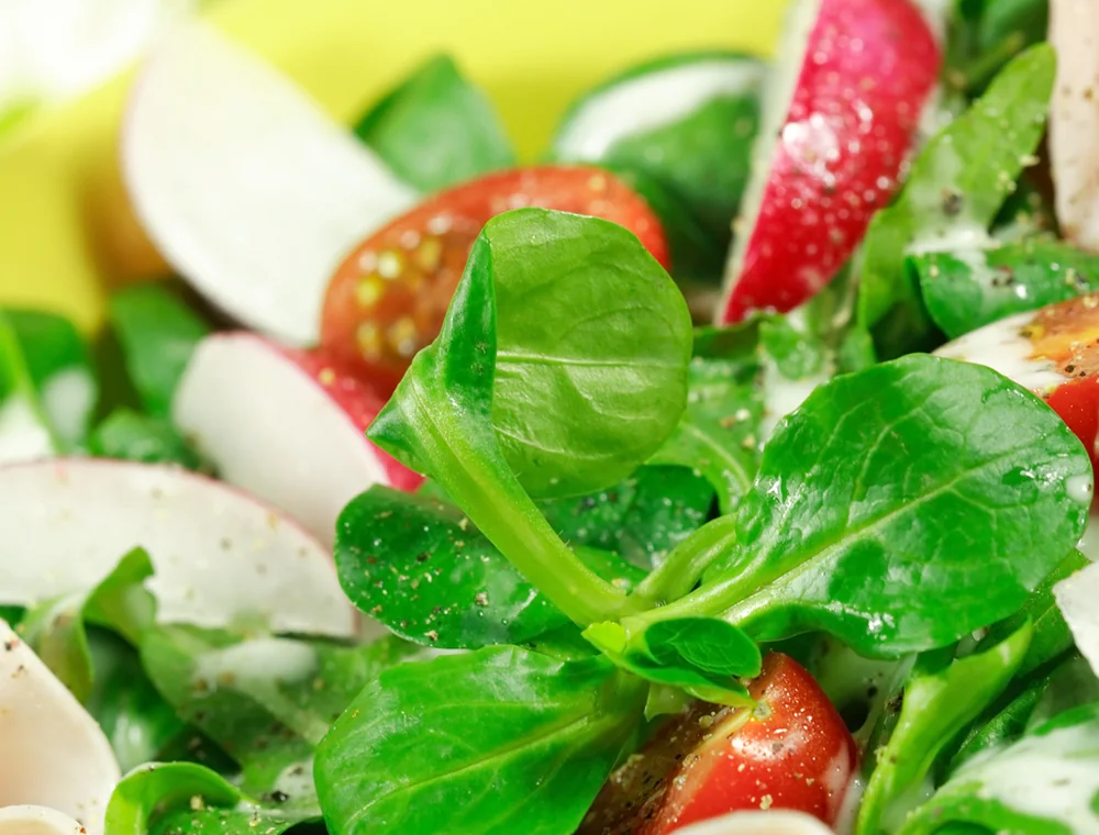 Balanced healthy foods