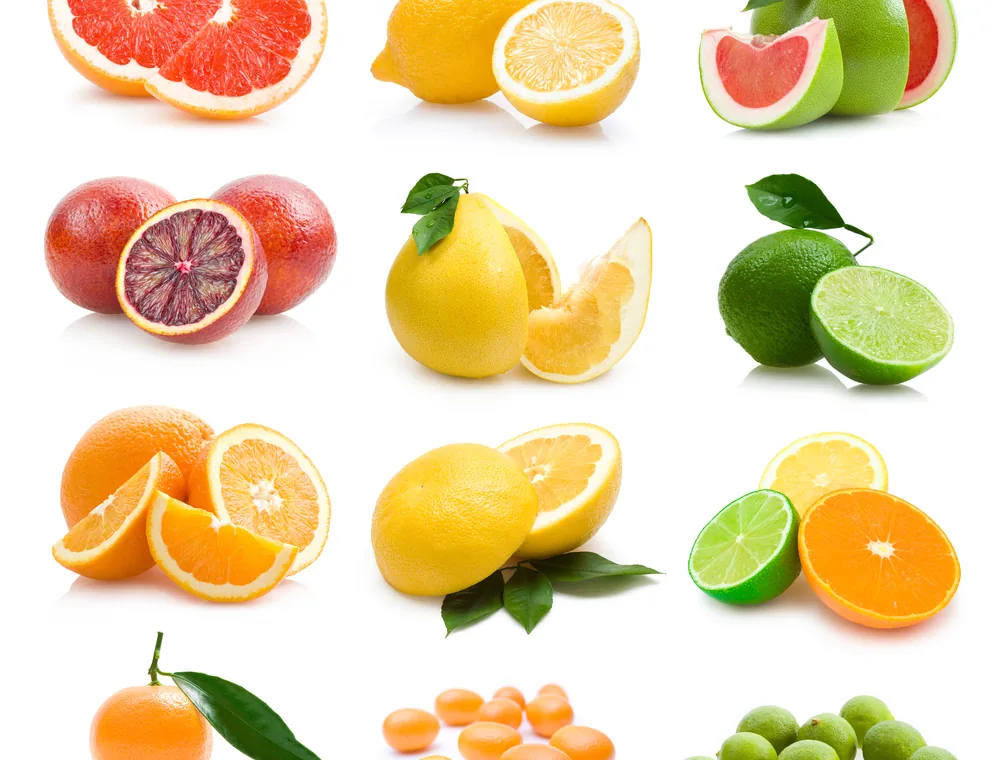 Fresh citrus fruit