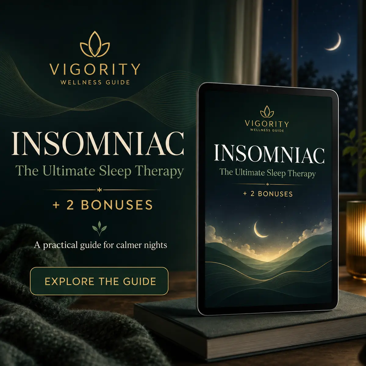 Insomniac: The Ultimate Sleep Therapy plus two bonuses